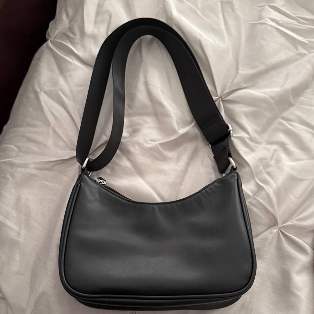 H&M Classic Black Shoulder Bag